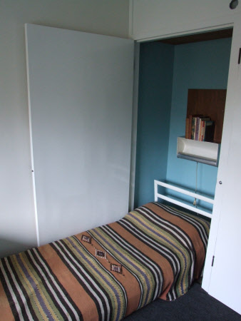 Built-in cupboard at 2 Willow Road © National Trust / Geoff Lowsley