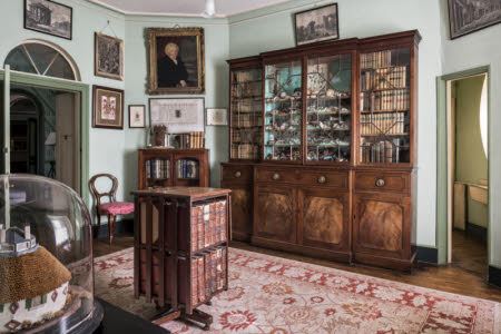 The Library at A la Ronde, Devon