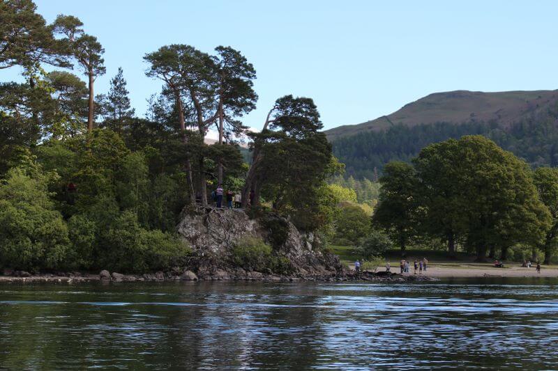 Friars Crag from Derwentwater