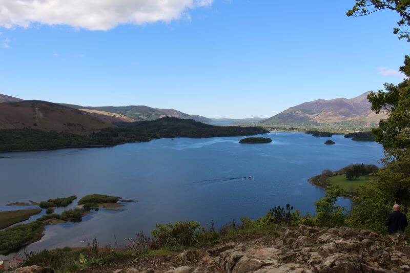 Derwentwater and Bassenthwaite Lake from Surprise View