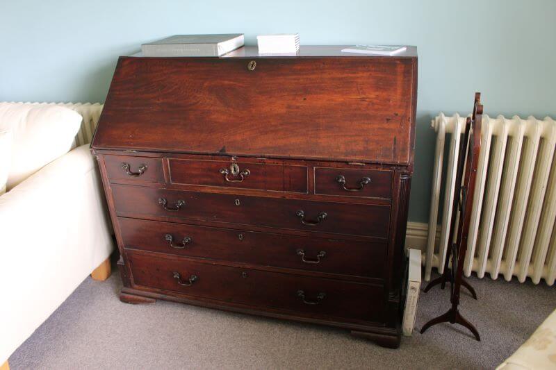 William's Desk at Castle Cottage