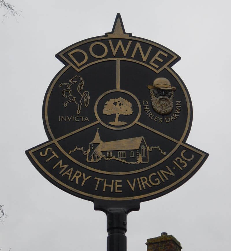 The sign of Downe