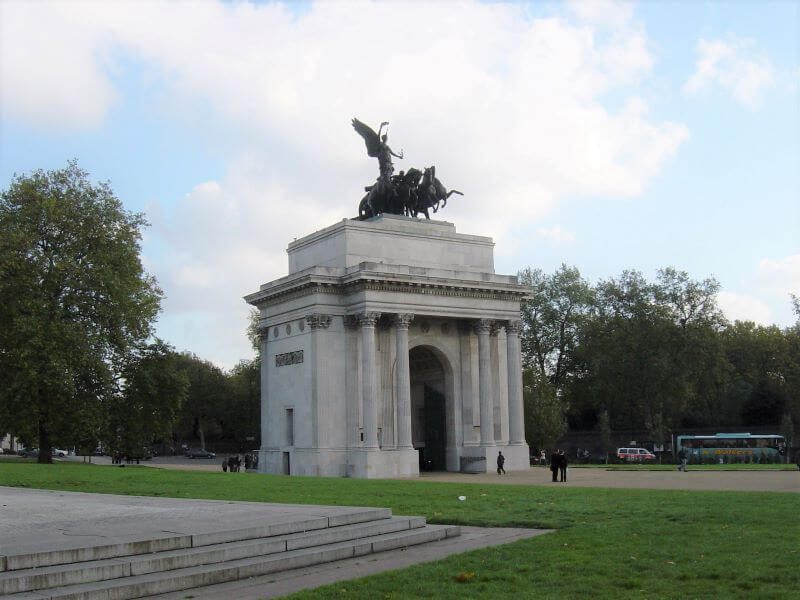 Wellington Arch at Hyde Park Corner