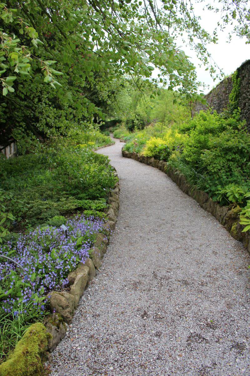 The Herbaceous Border at Sizergh Castle