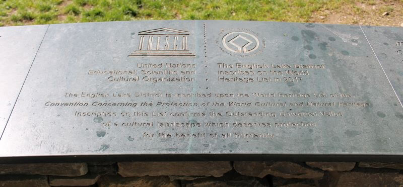 Monument of World Heritage in Lake District