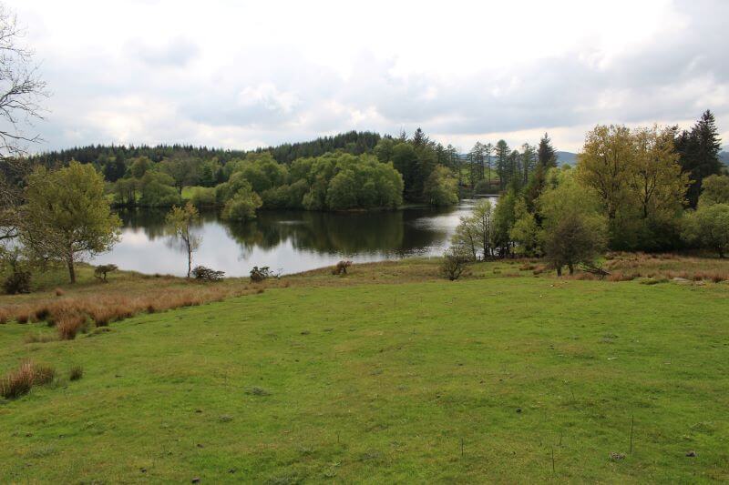 The National Trust Sign at Moss Eccles Tarn