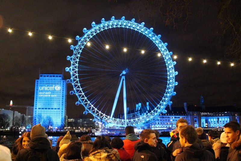 London New Year's Eve Fireworks 2015-2016