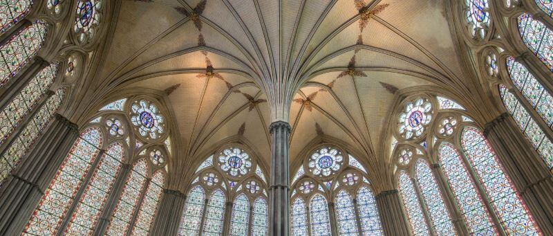 Chapter House at Salisbury Cathedral