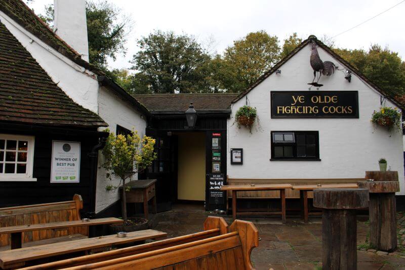 Ye Olde Fighting Cocks in St Albans