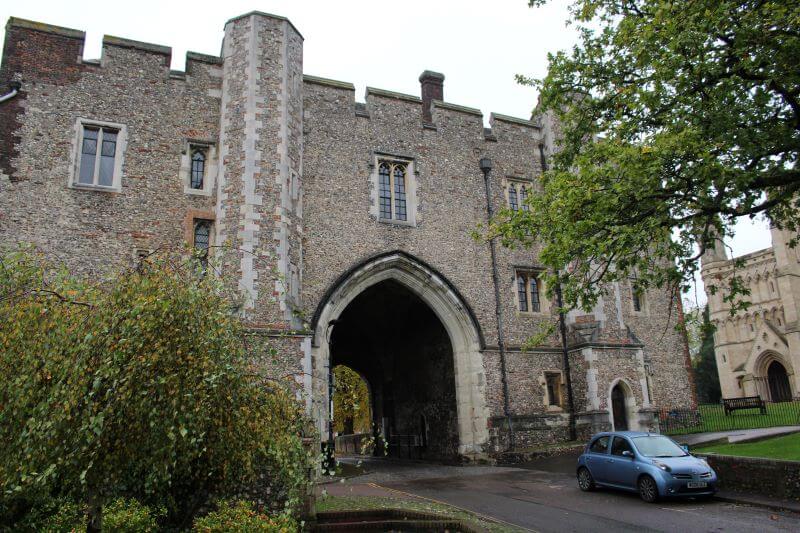 The Great Gateway of the Monastery