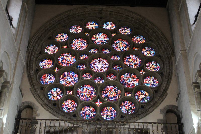 Rose Window of St Albans Cathedral