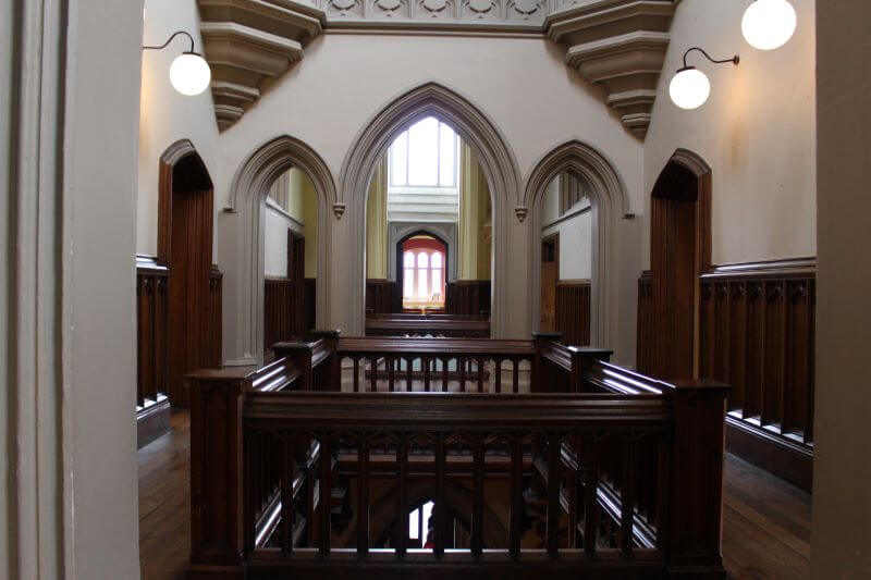 The first floor of Wray Castle