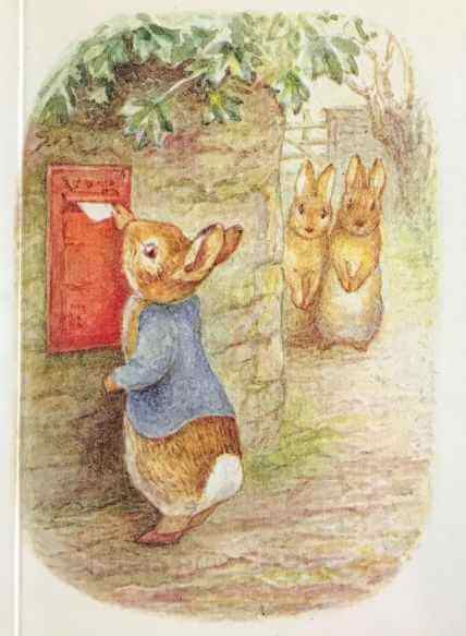 The World of Peter Rabbit Postcard Book Front Page