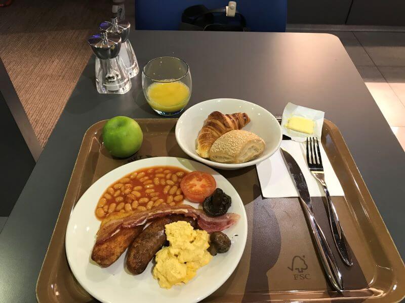 breakfast at ibis Manchester Centre Princess Street