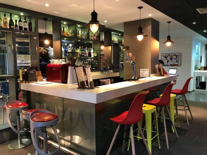 bar counter at ibis Manchester Centre Princess Street