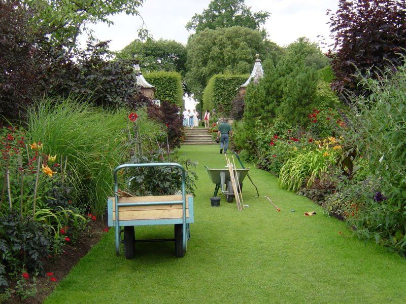 The Red Border at Hidcote Manor Garden