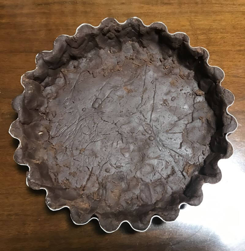 invert the paastry into a flan ring