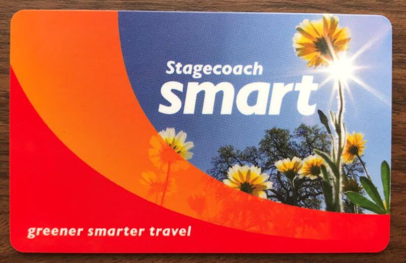 Stagecoach smart card