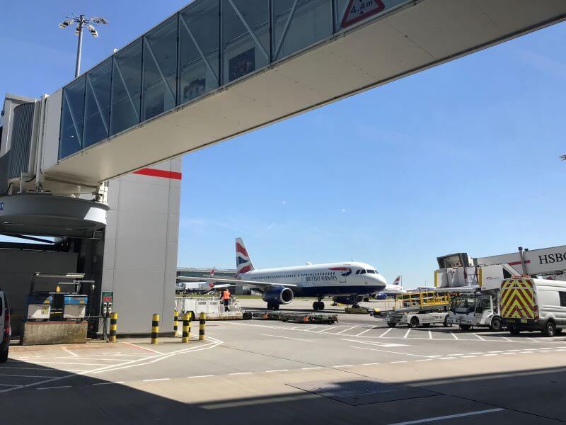 British Airways at Heathrow Airport