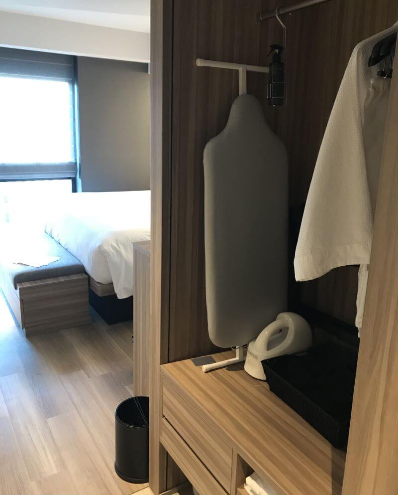 wardrobe at Courtyard by Marriott Osaka Hommachi