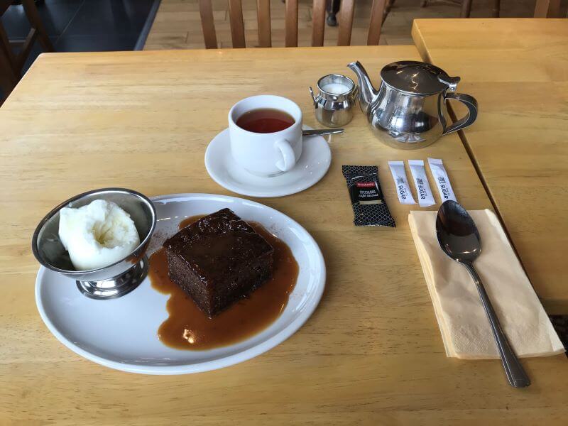 Sticky Toffee Pudding at the Ship Inn