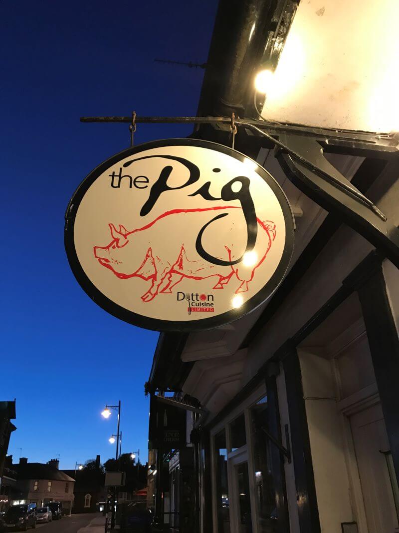 Pub Sign of the Pig