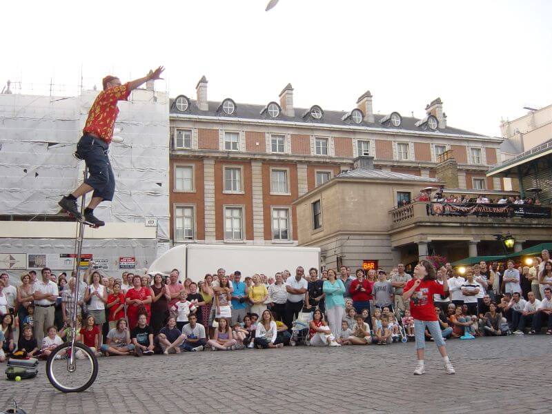 Street Comedian at Covent Garden