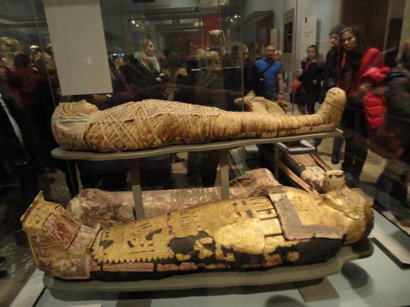 Mummies at British Museum