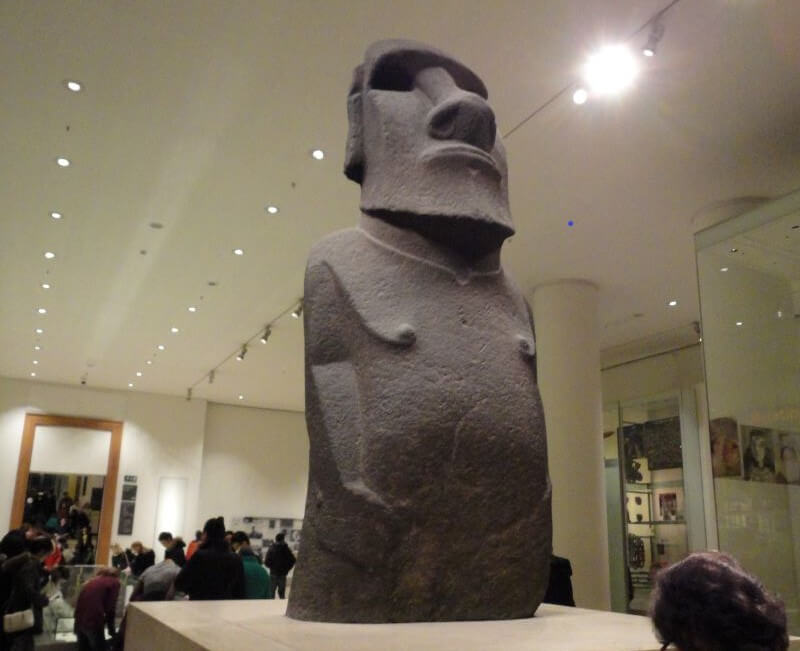 Moai at British Museum