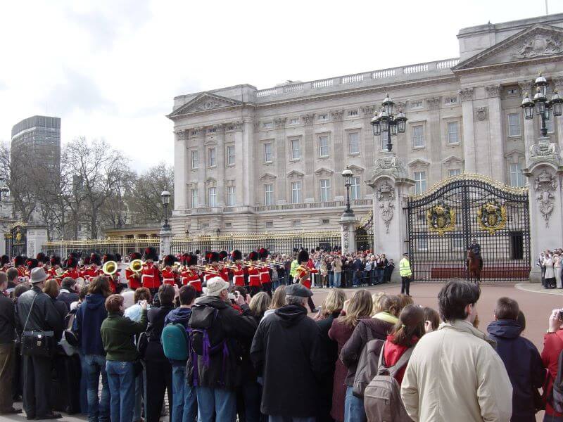 Changing the Guards at Buckingham Palace