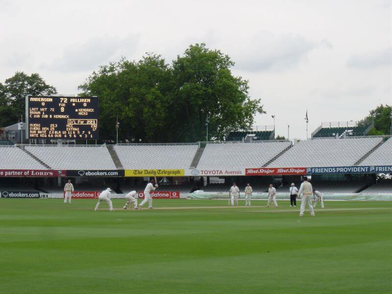 Cricket game at Lord's