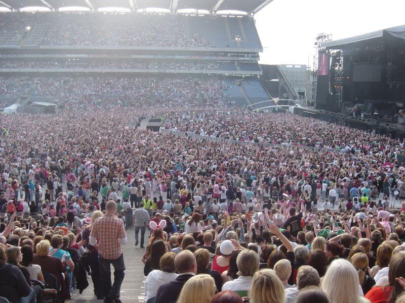 concert at Croke Park