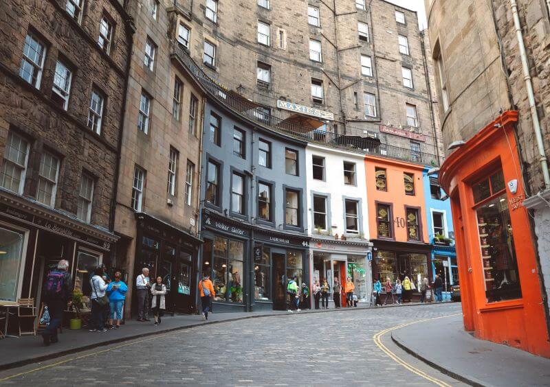 Street in Edinburgh