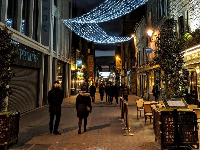 Street in Edinburgh