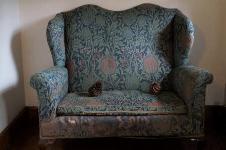 sofa designed by William Morris