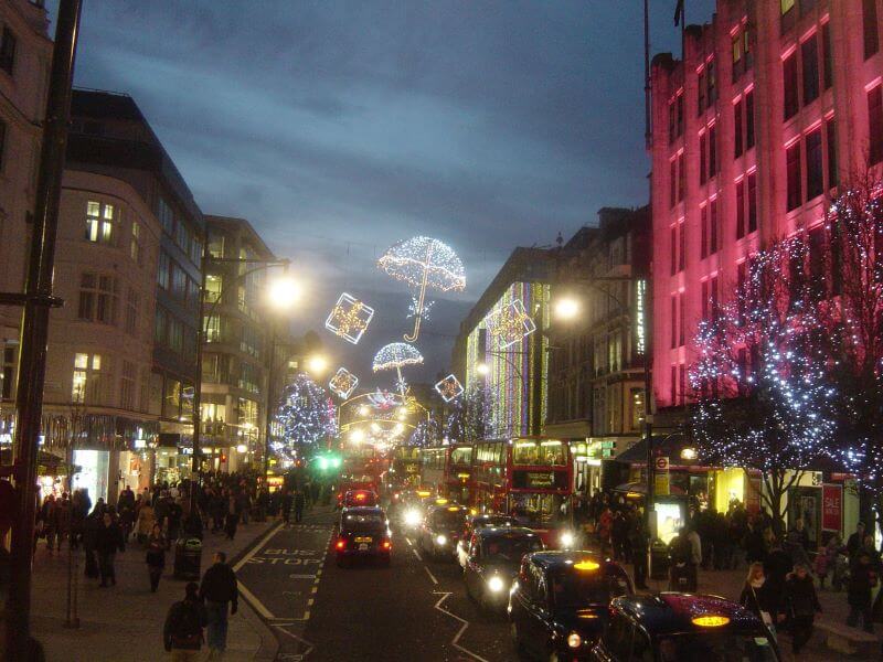 Oxford Street Christmas Lights