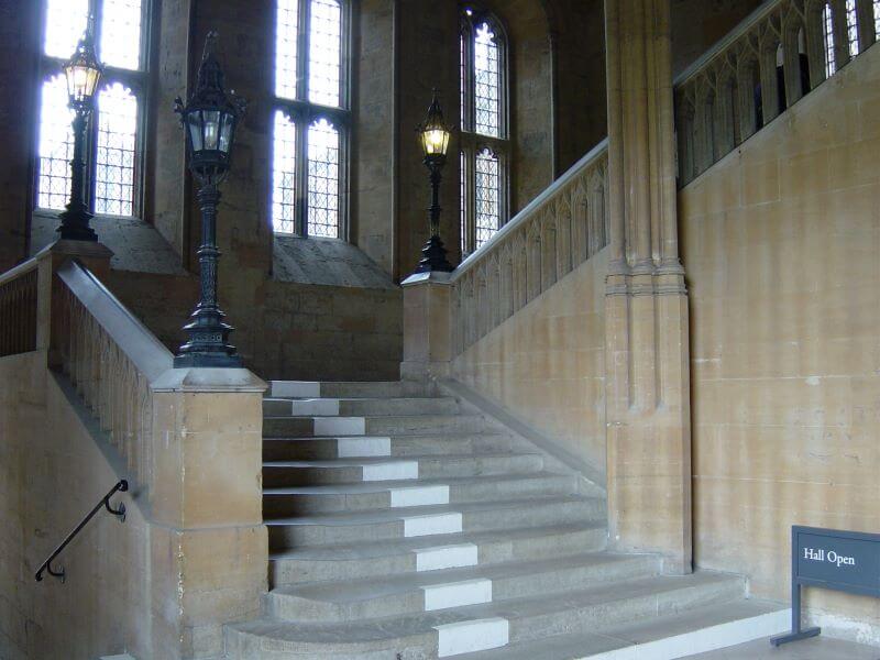 The staircase of Christ Church College