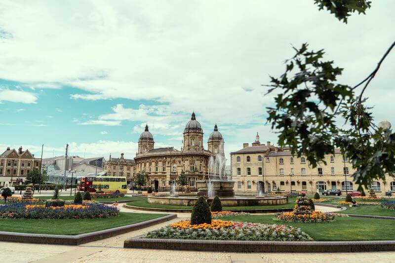 Queen's Gardens in Hull